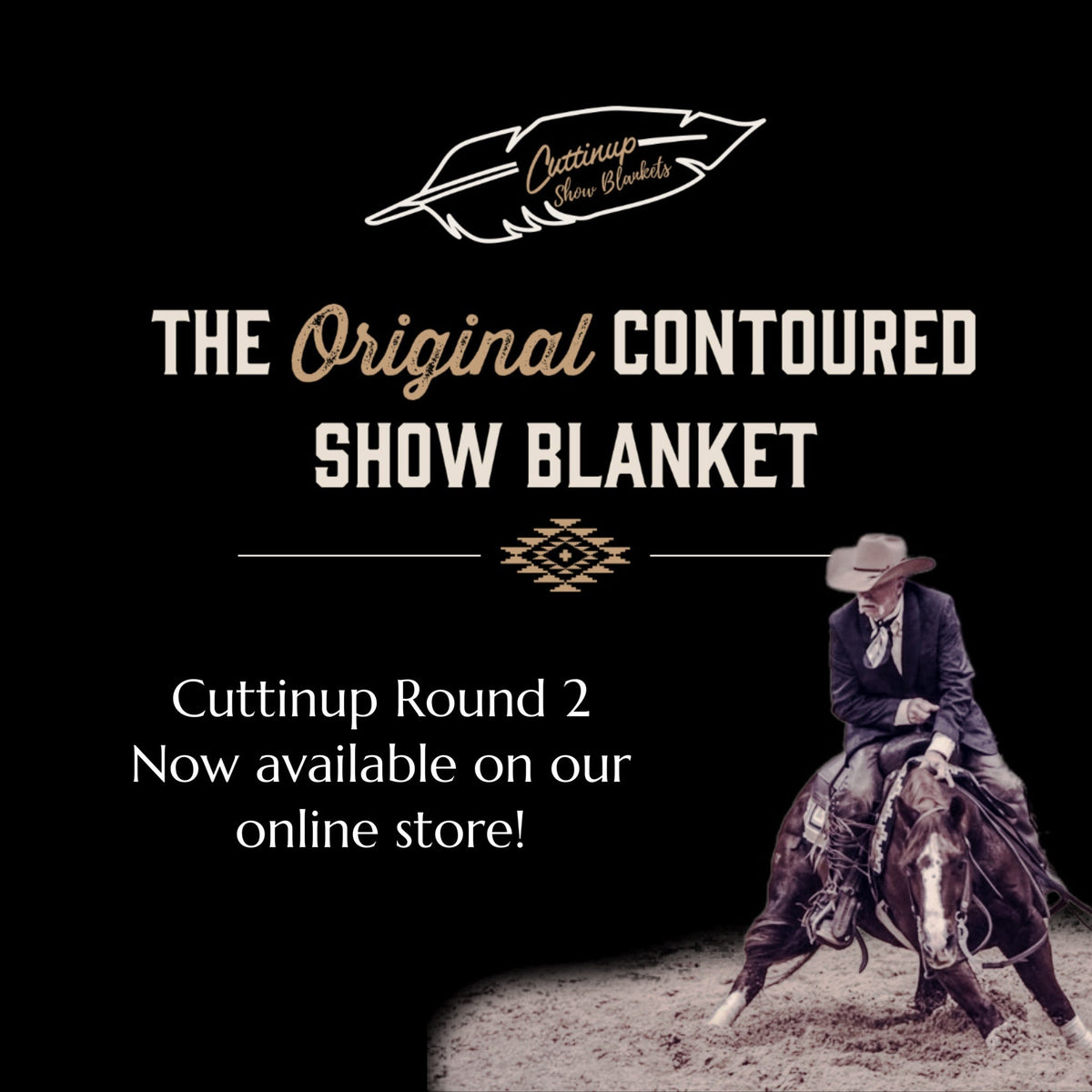 Cuttinup Round 2- Pre Loved Cuttinup Show Blankets