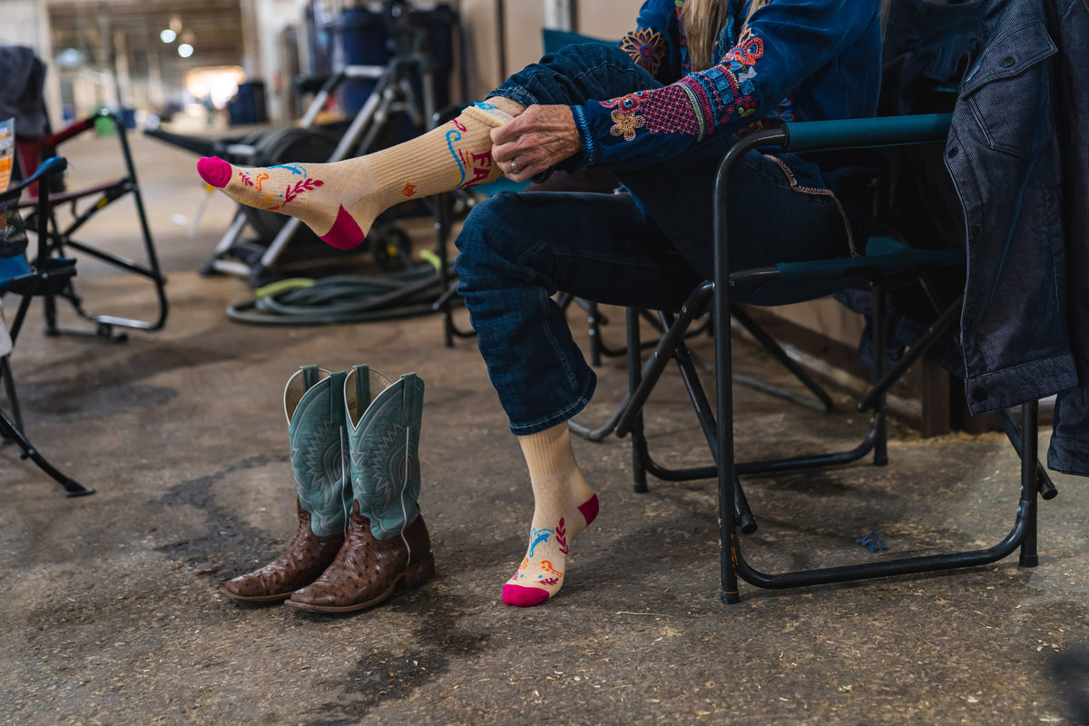 Keep The Faith Performance Boot Socks